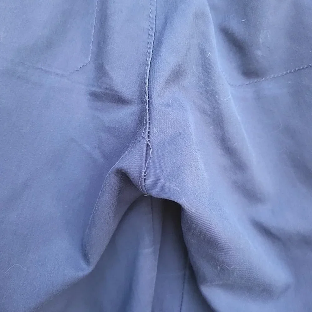 Purple Label Yoga by Healing Hands Navy Blue Women’s Scrub Jogger Pants Sz XS - Picture 6 of 8